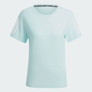 Foto 3 | Playera Adidas Own The Run Turquesa para Mujer