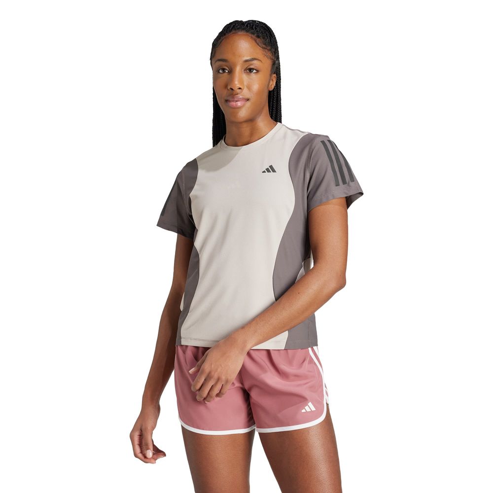 Foto 3 pulgar | Playera Aeroready Adidas Café Mujer