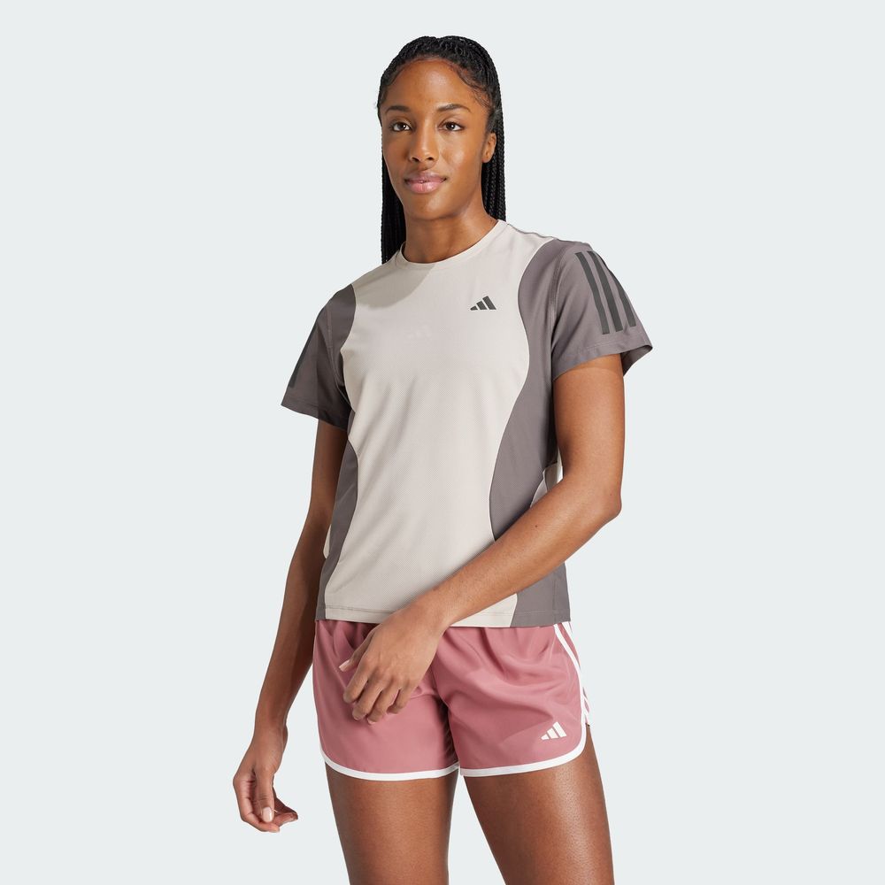 Foto 5 pulgar | Playera Aeroready Adidas Café Mujer