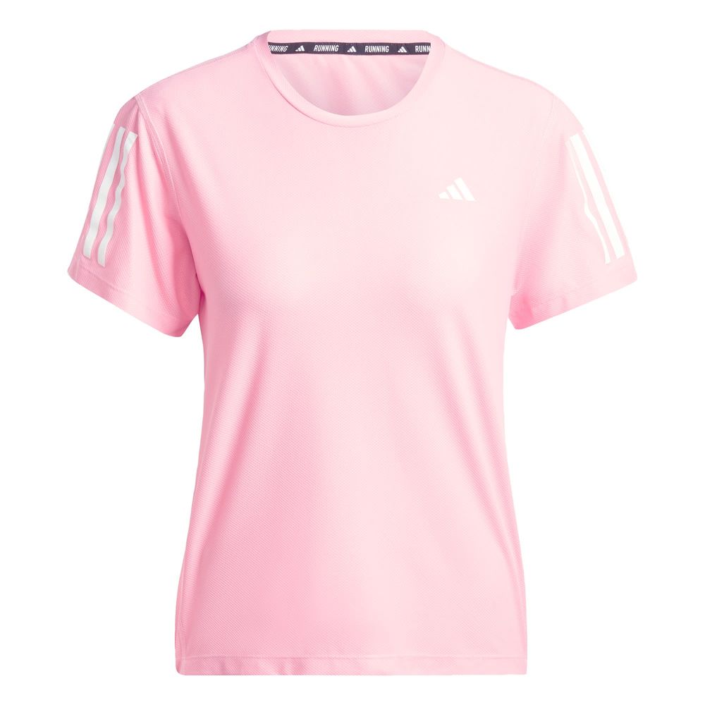 Foto 2 pulgar | Playera Own The Run Adidas Rosa Mujer
