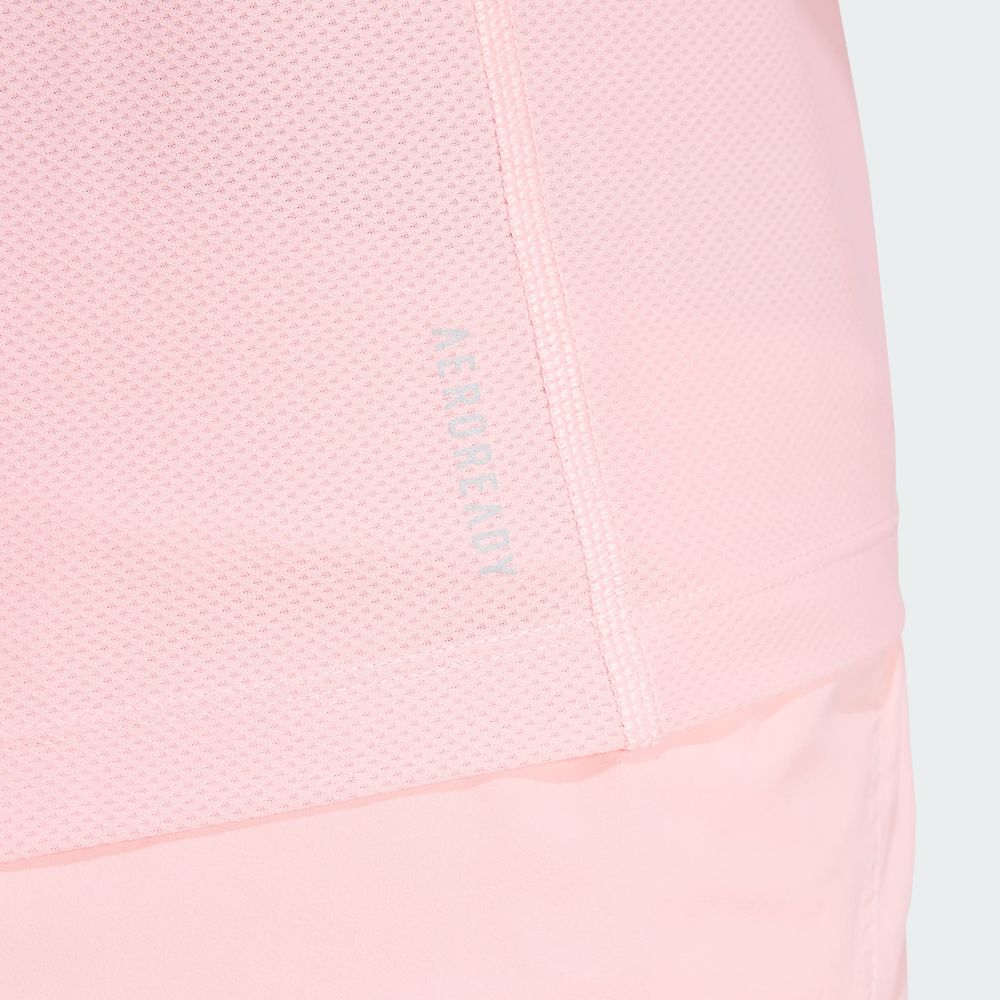 Foto 8 pulgar | Playera Own The Run Adidas Rosa Mujer