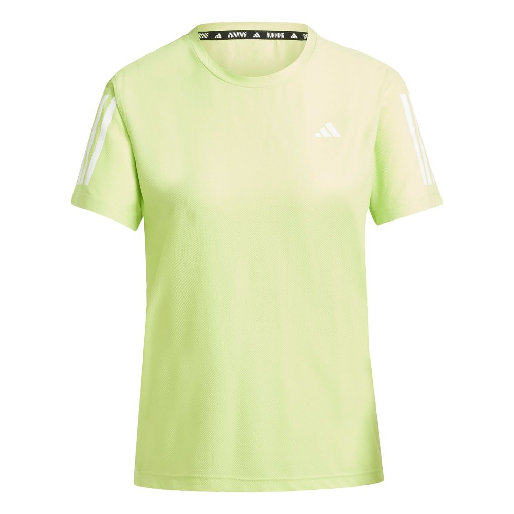 Foto 2 pulgar | Playera Own The Run Adidas Verde Mujer