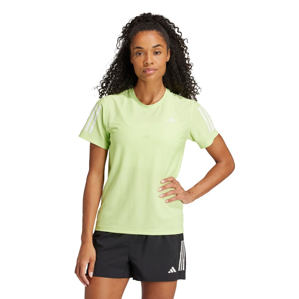 Foto 3 pulgar | Playera Own The Run Adidas Verde Mujer