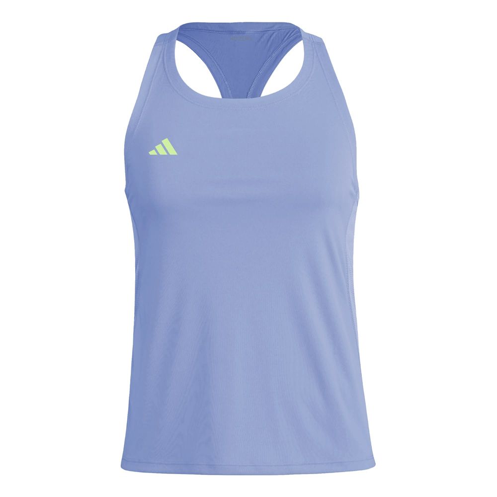 Foto 2 pulgar | Playera sin Mangas de Running Adizero Essentials Adidas Azul para Mujer