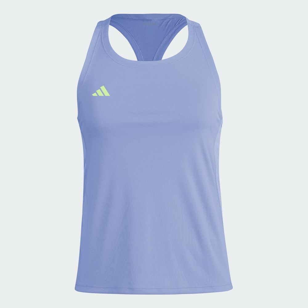 Foto 4 pulgar | Playera sin Mangas de Running Adizero Essentials Adidas Azul para Mujer