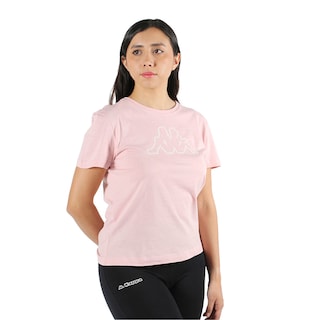 Foto 3 | Playera Deportiva Para Mujer Kappa Manga Corta Logo Fanfa