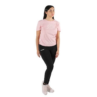 Foto 4 | Playera Deportiva Para Mujer Kappa Manga Corta Logo Fanfa