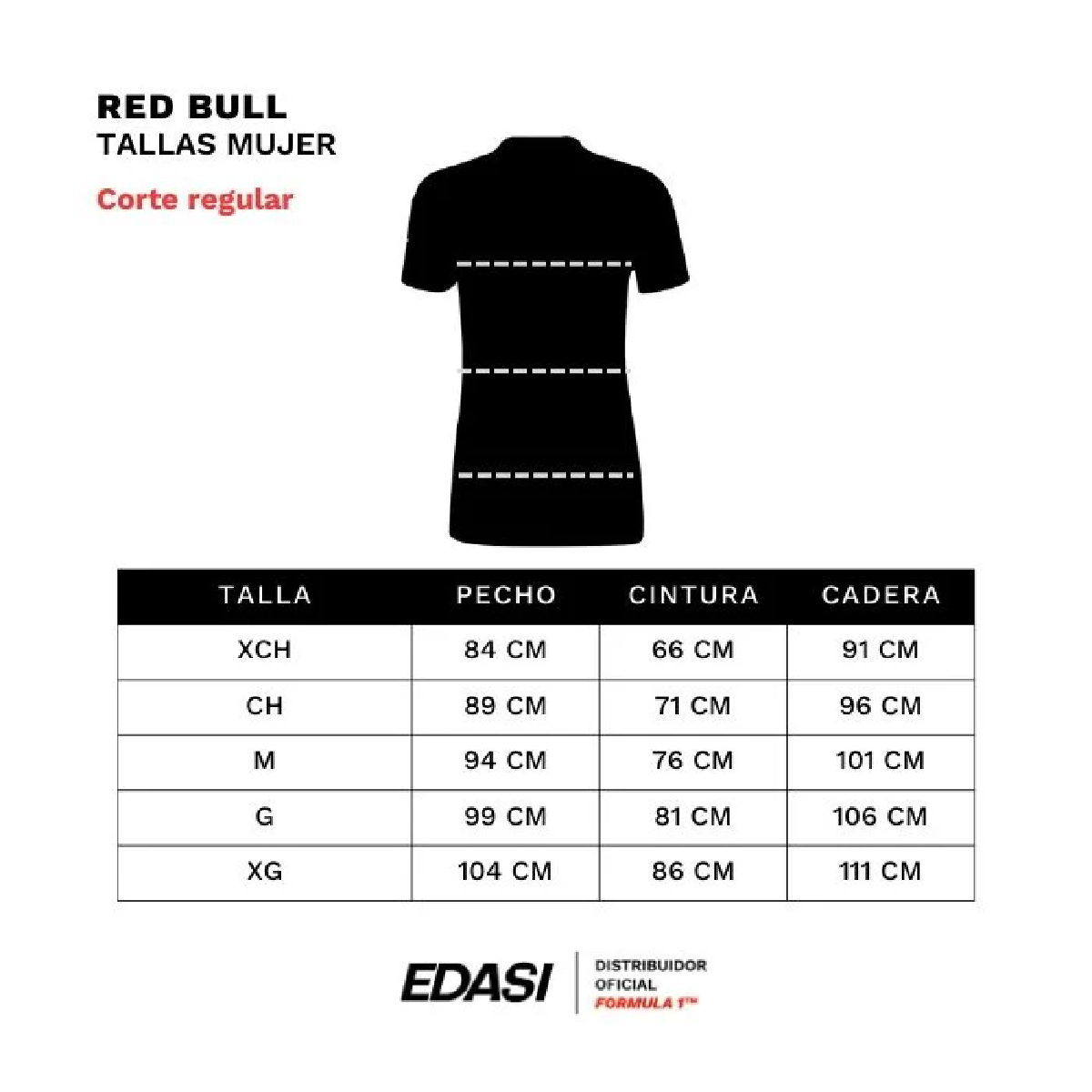 Foto 6 pulgar | Red Bull Racing Mujer Playera Max Verstappen Oficial 2024
