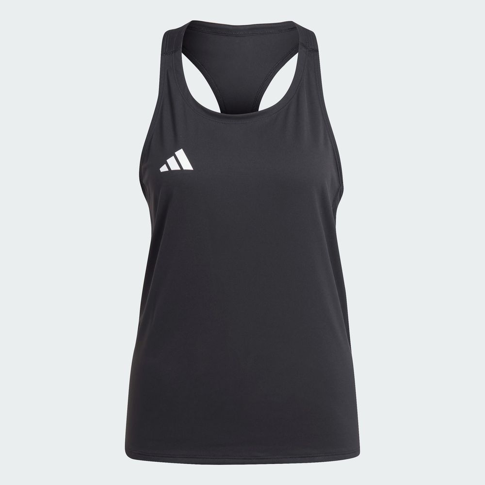 Foto 4 pulgar | Playera Sin Mangas De Running Adizero Essentials Adidas Negro Mujer
