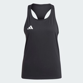 Foto 3 | Playera Sin Mangas De Running Adizero Essentials Adidas Negro Mujer