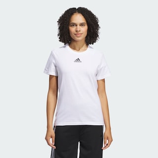 Foto 4 | W Small Logo T Adidas Blanco Mujer