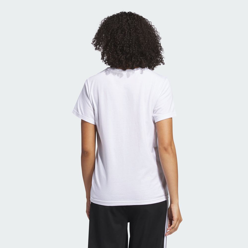 Foto 6 pulgar | W Small Logo T Adidas Blanco Mujer