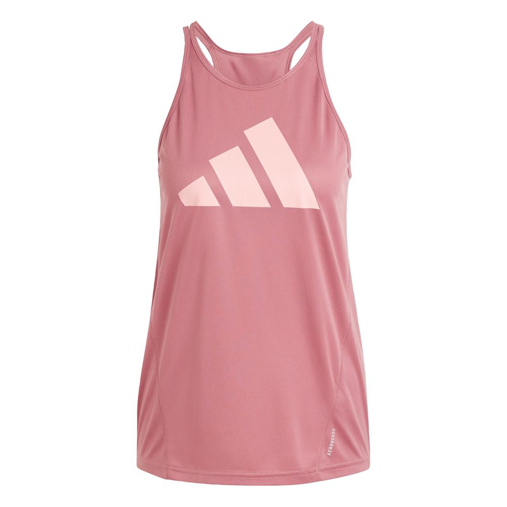 Foto 2 pulgar | Playera Sin Mangas Run It Adidas Rojo Mujer