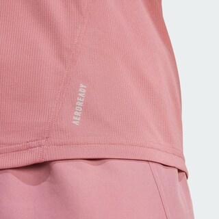 Foto 8 | Playera Sin Mangas Run It Adidas Rojo Mujer