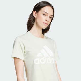 Foto 7 | Playera Loungewear Essentials Logo Adidas Verde Mujer