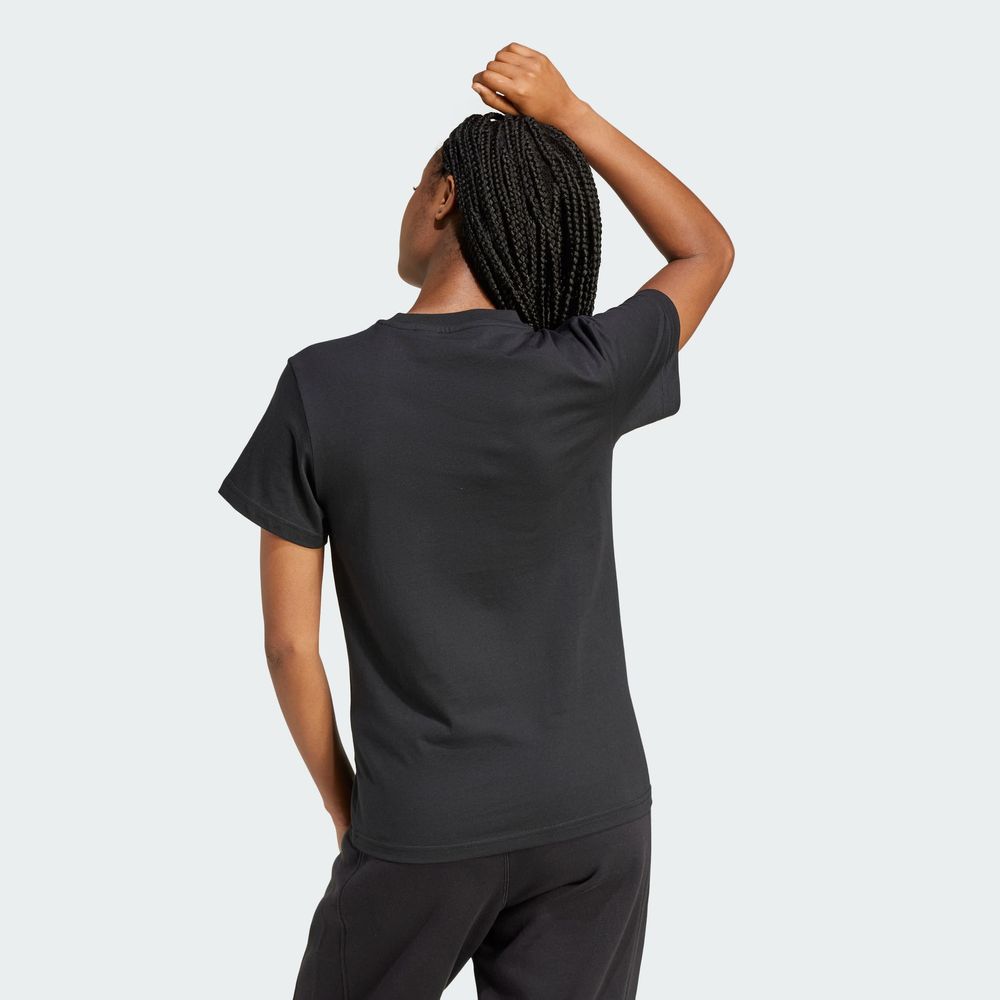 Foto 5 pulgar | Playera Holiday Estampada Adidas Negro Mujer