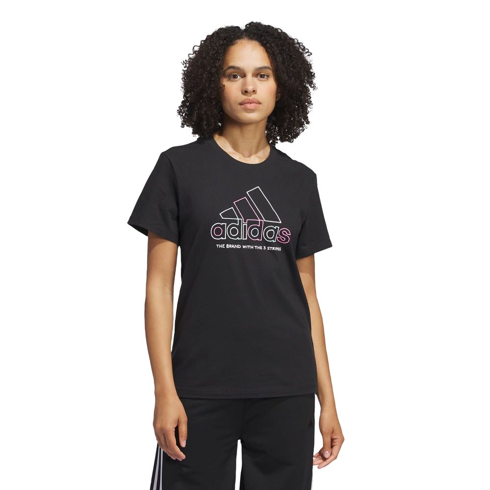 Playera Adidas Negra para Mujer $449