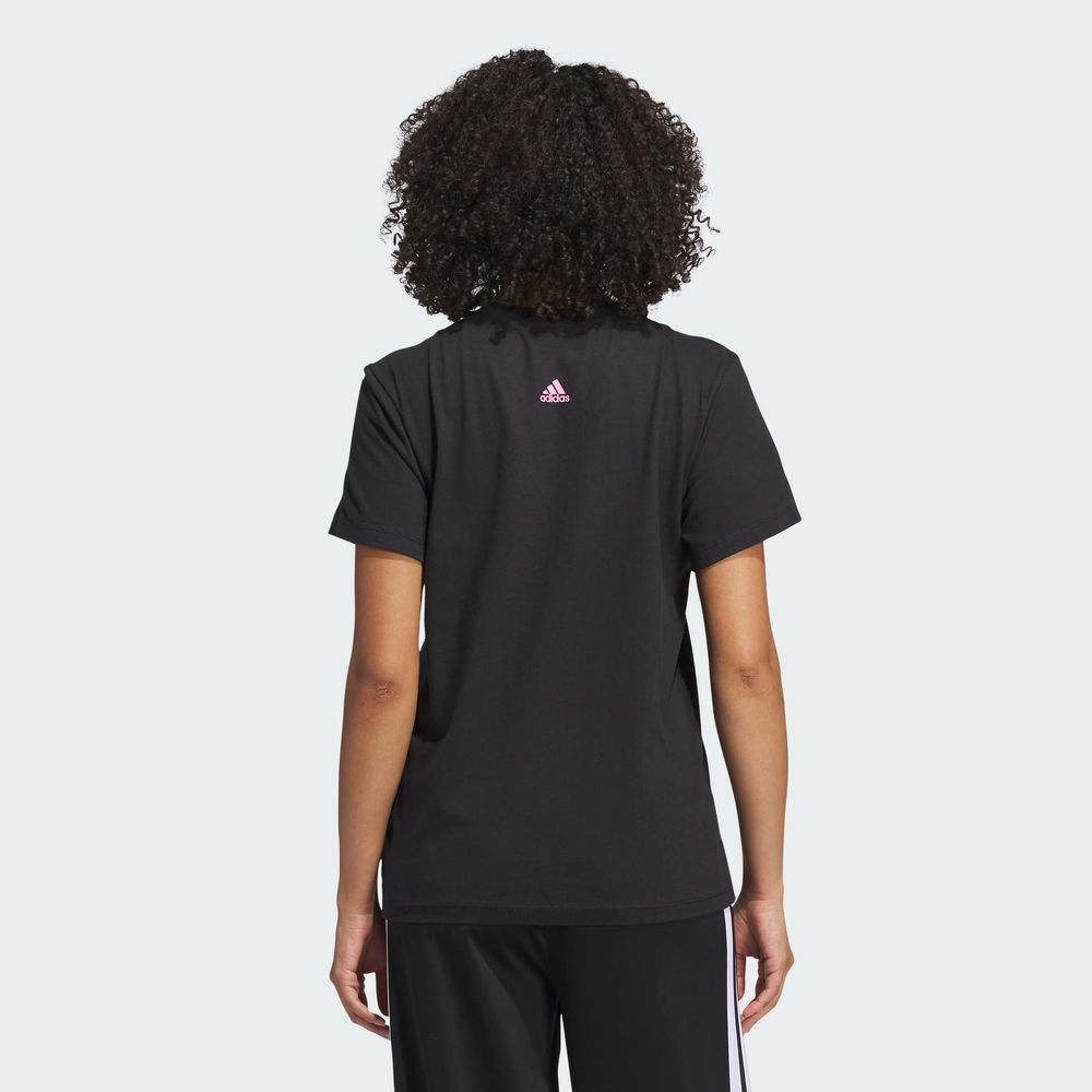 Foto 4 pulgar | Playera Adidas Negra para Mujer