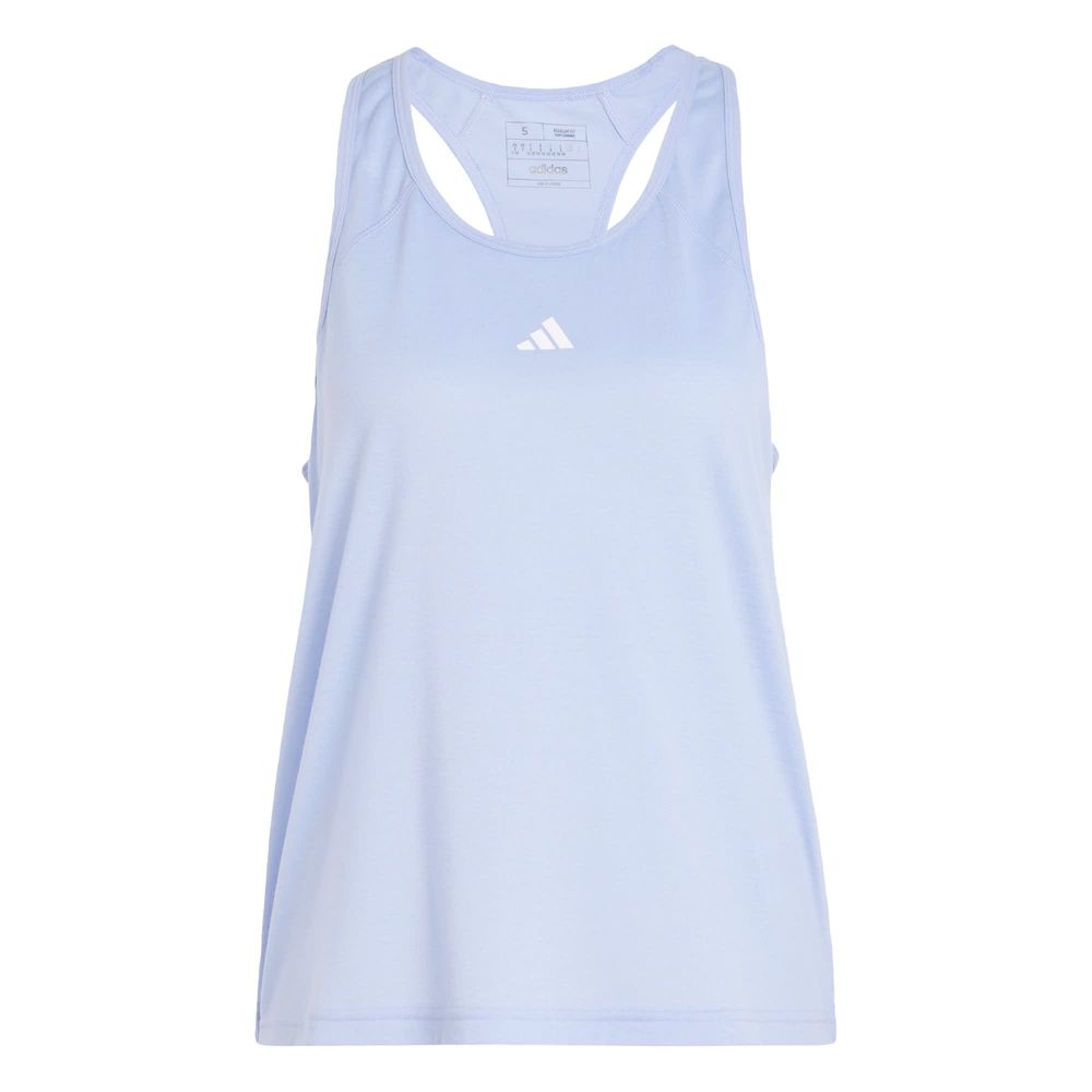 Foto 2 pulgar | Playera Sin Mangas Train Essentials Minimal Branding Racerback Adidas Azul Mujer