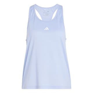 Foto 1 | Playera Sin Mangas Train Essentials Minimal Branding Racerback Adidas Azul Mujer