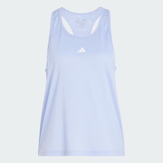Foto 3 | Playera Sin Mangas Train Essentials Minimal Branding Racerback Adidas Azul Mujer