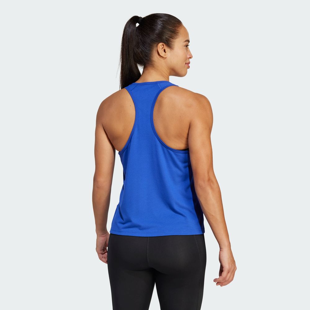 Foto 6 pulgar | Playera Sin Mangas Train Essentials Minimal Branding Racerback Adidas Azul Mujer