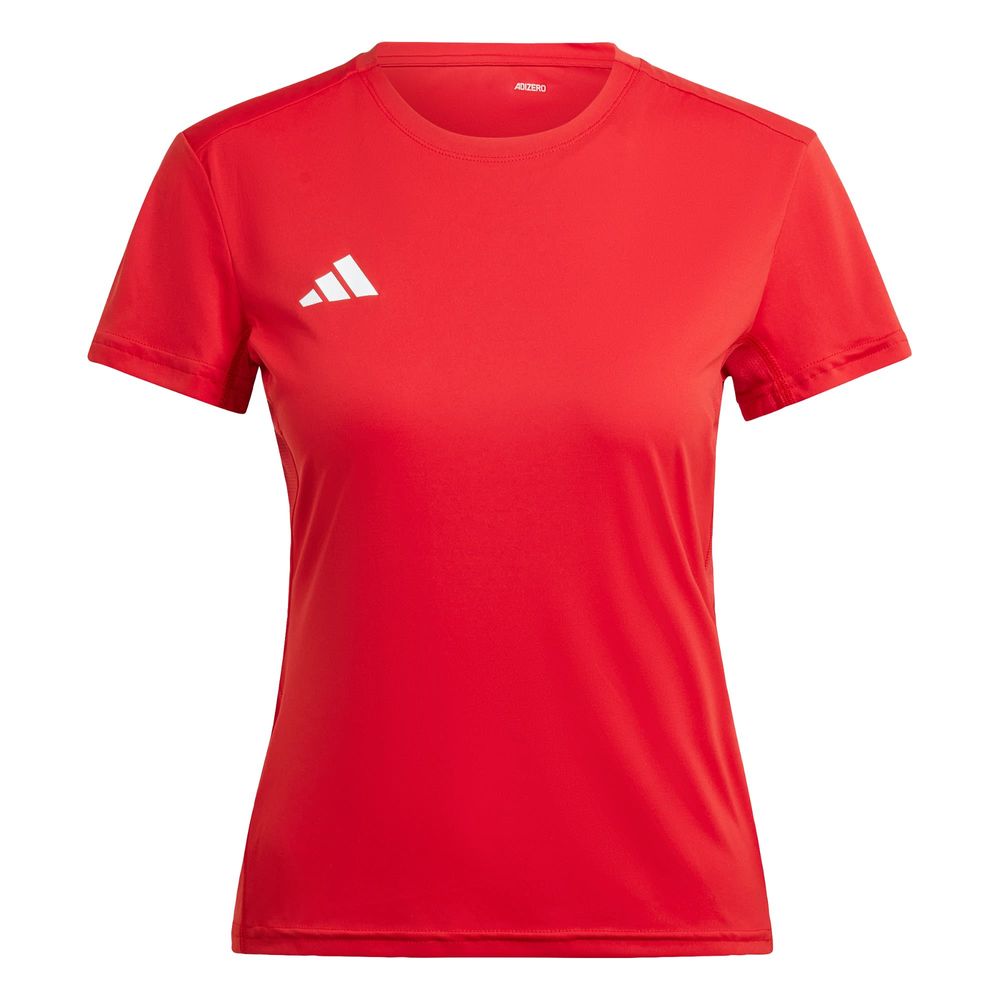 Playera De Running Adizero Essentials Adidas Rojo Mujer