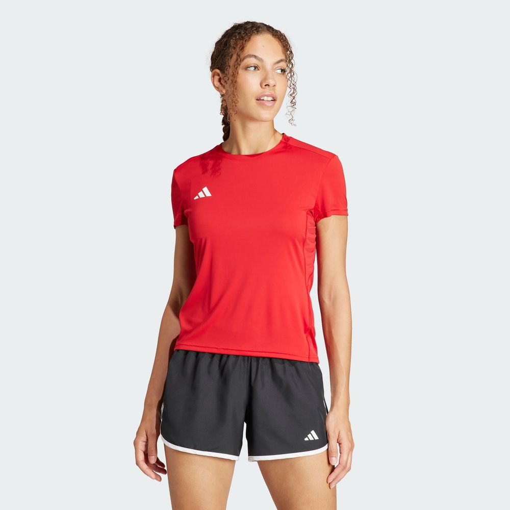 Foto 5 pulgar | Playera De Running Adizero Essentials Adidas Rojo Mujer