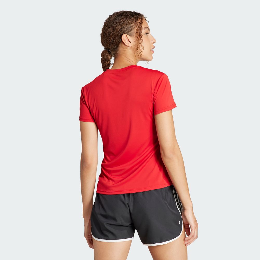 Foto 6 pulgar | Playera De Running Adizero Essentials Adidas Rojo Mujer