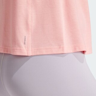 Foto 7 | Playera Sin Mangas De Entrenamiento Train Essentials Big Performance Logo Adidas Rosa Mujer