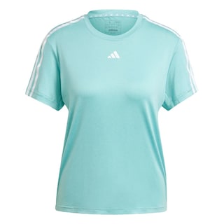 Foto 1 | Playera Aeroready Train Essentials 3 Franjas Adidas Turquesa Mujer