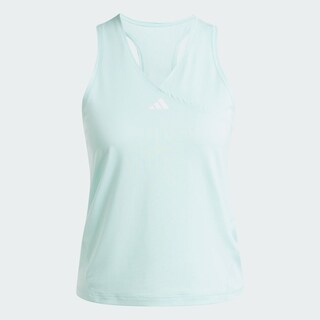 Foto 3 | Playera Sin Mangas Club Tennis Cuello En V Adidas Turquesa Mujer