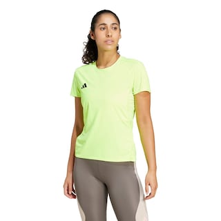 Foto 2 | Playera De Running Adizero Essentials Adidas Verde Mujer