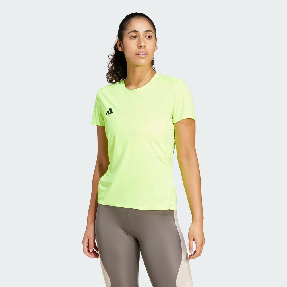 Foto 5 pulgar | Playera De Running Adizero Essentials Adidas Verde Mujer
