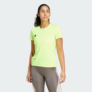 Foto 4 | Playera De Running Adizero Essentials Adidas Verde Mujer