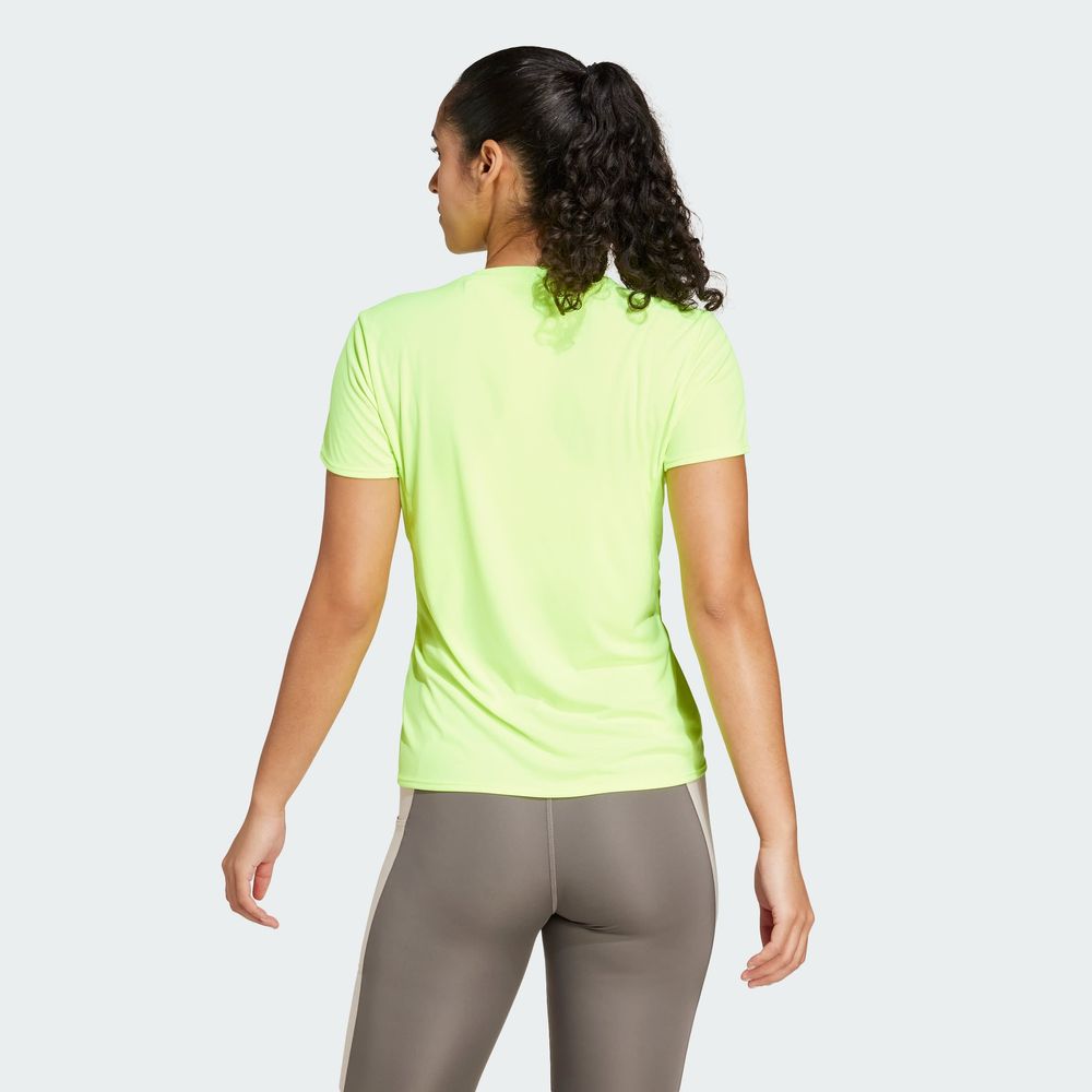 Foto 6 pulgar | Playera De Running Adizero Essentials Adidas Verde Mujer