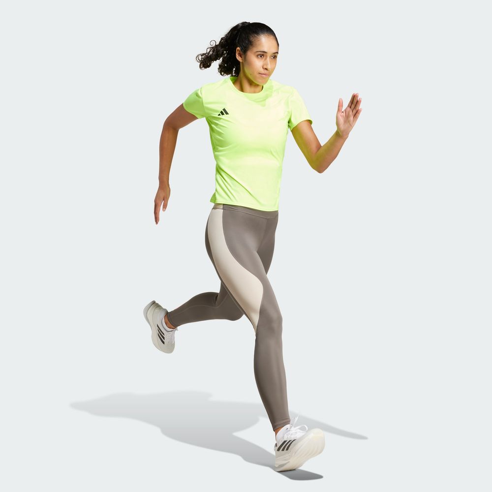 Foto 7 pulgar | Playera De Running Adizero Essentials Adidas Verde Mujer