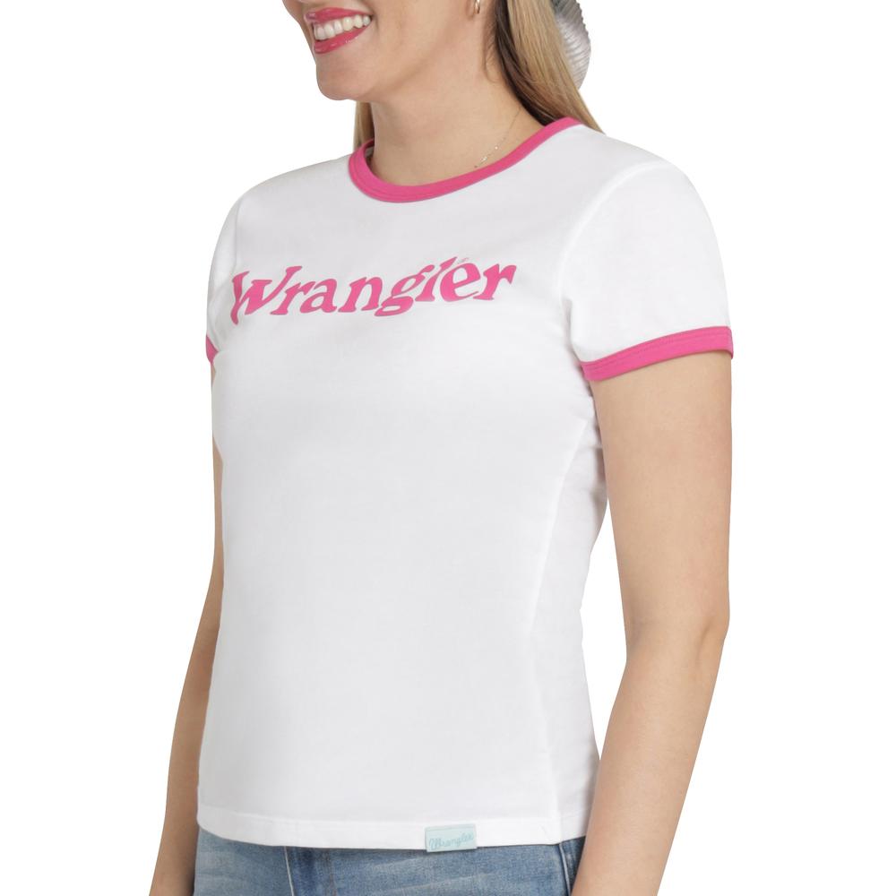 Foto 6 pulgar | Playera Mujer Wrangler Slim Fit 362 Blanco