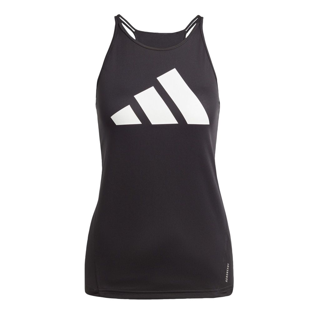 Foto 2 pulgar | Playera Sin Mangas Run It Adidas Negro Mujer