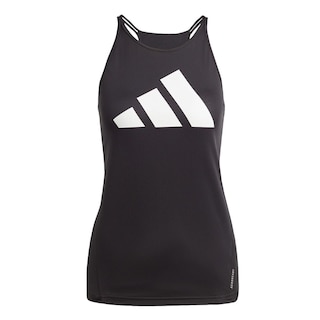 Foto 1 | Playera Sin Mangas Run It Adidas Negro Mujer