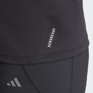 Foto 6 | Playera Sin Mangas Run It Adidas Negro Mujer