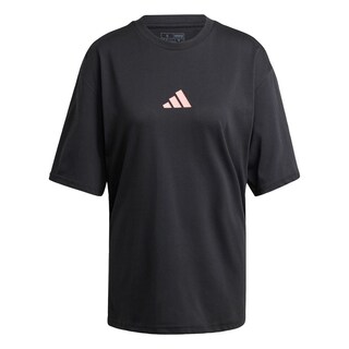 Foto 1 | Playera Strength Estampada Adidas Negro Mujer