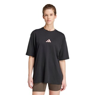 Foto 2 | Playera Strength Estampada Adidas Negro Mujer