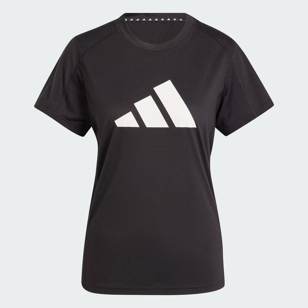 Foto 4 pulgar | Playera De Entrenamiento Train Essentials Big Performance Logo Adidas Negro Mujer