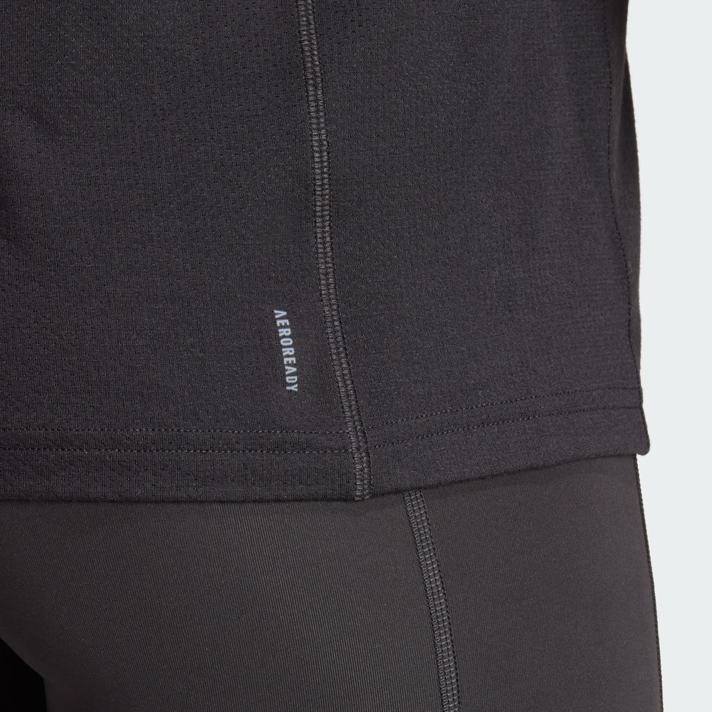 Foto 8 pulgar | Playera De Entrenamiento Train Essentials Big Performance Logo Adidas Negro Mujer