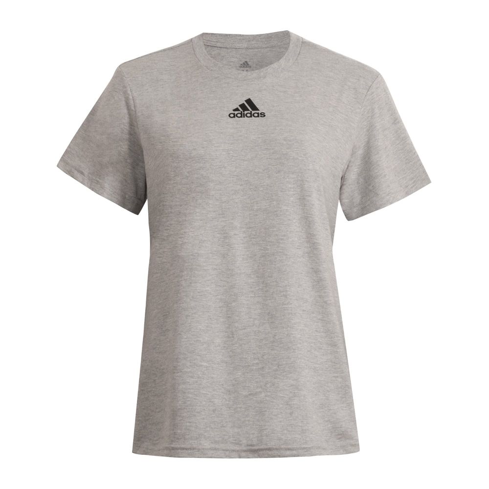 Foto 2 pulgar | Playera Adidas Gris para Mujer