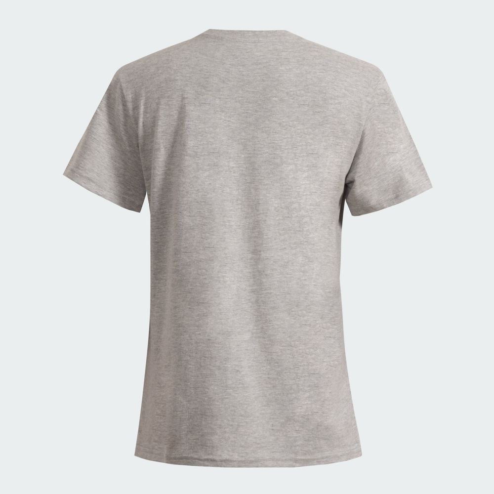 Foto 5 pulgar | Playera Adidas Gris para Mujer