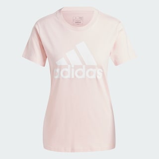 Foto 3 | Playera Loungewear Essentials Logo Adidas Rosa Mujer