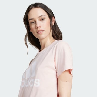 Foto 7 | Playera Loungewear Essentials Logo Adidas Rosa Mujer