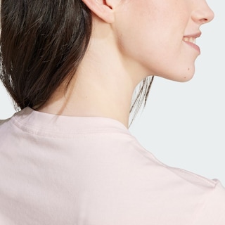 Foto 8 | Playera Loungewear Essentials Logo Adidas Rosa Mujer